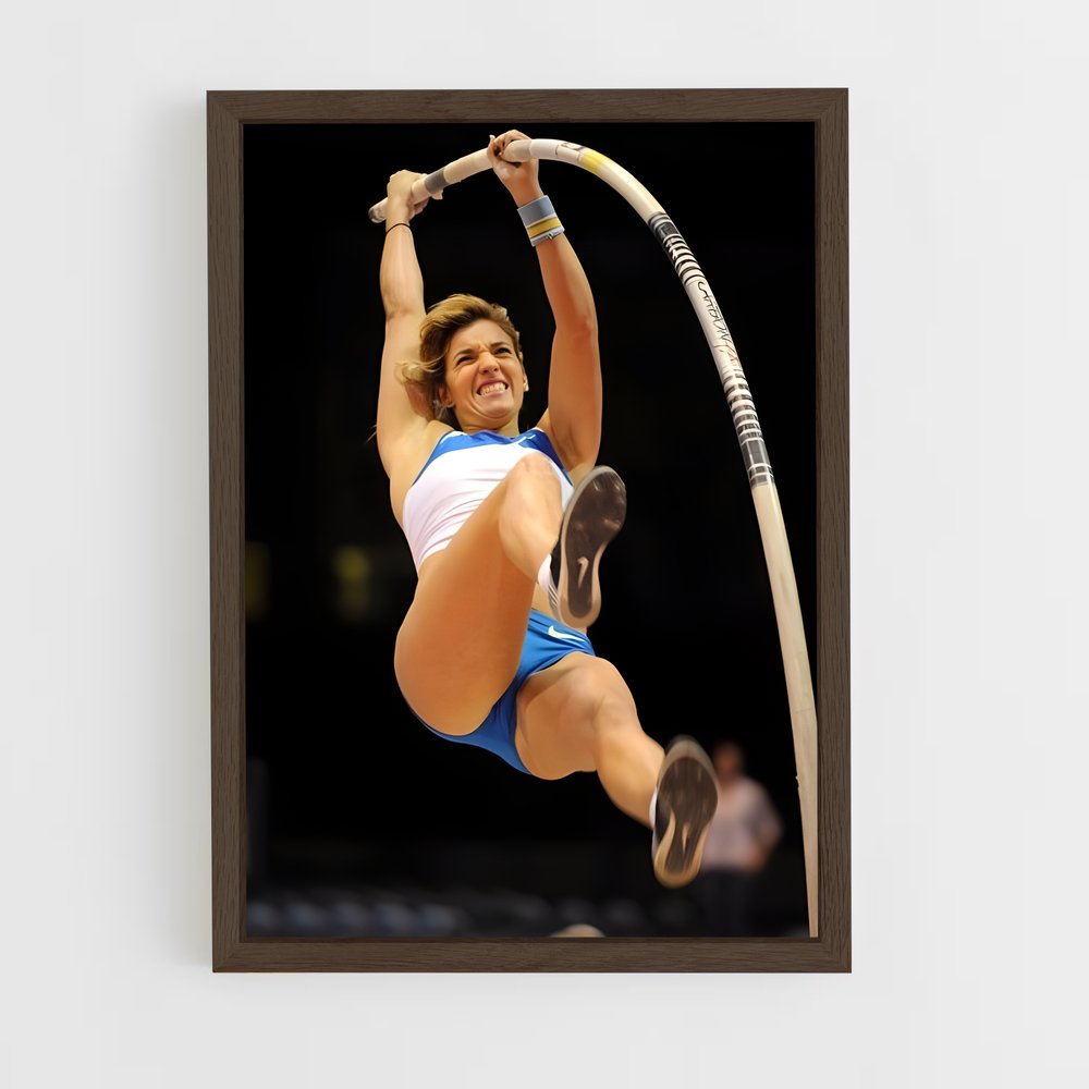 Poster Pole vault féminines – affiche Athlétisme (vue 5)